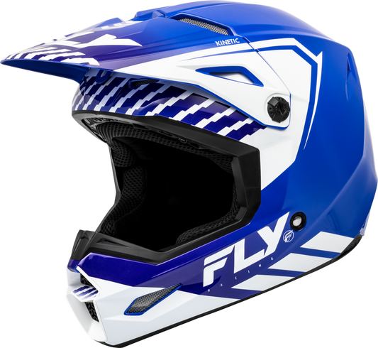 FLY Racing Adult Kinetic Menace Helmet (Blue/White)