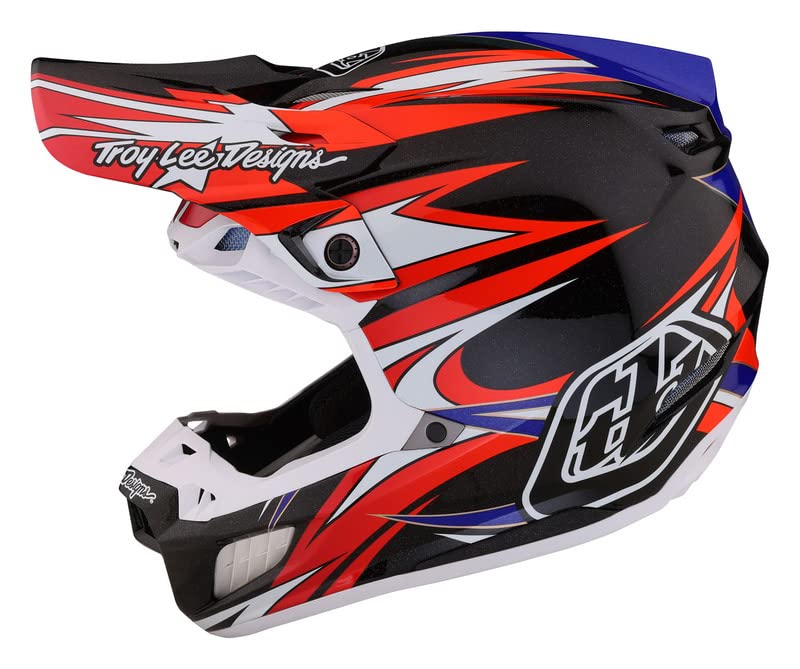 Troy Lee Designs SE5 Composite Motocross Helmet W/MIPS (Inferno Red)