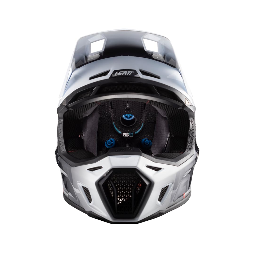 Leatt Helmet Kit Moto 8.5 V24 Black/White - Small 55-56cm