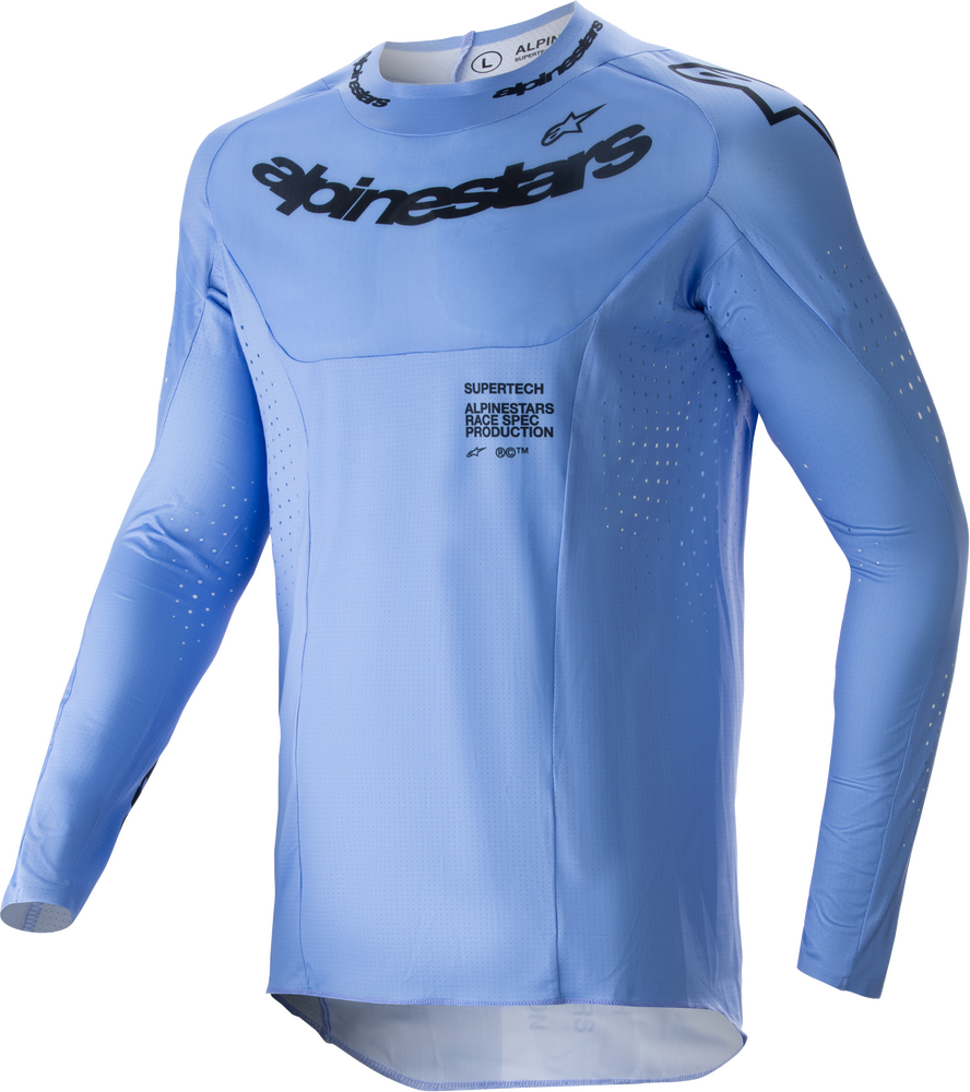 Alpinestars Men's Supertech Dade MX Jersey (Light Blue) - 2XL