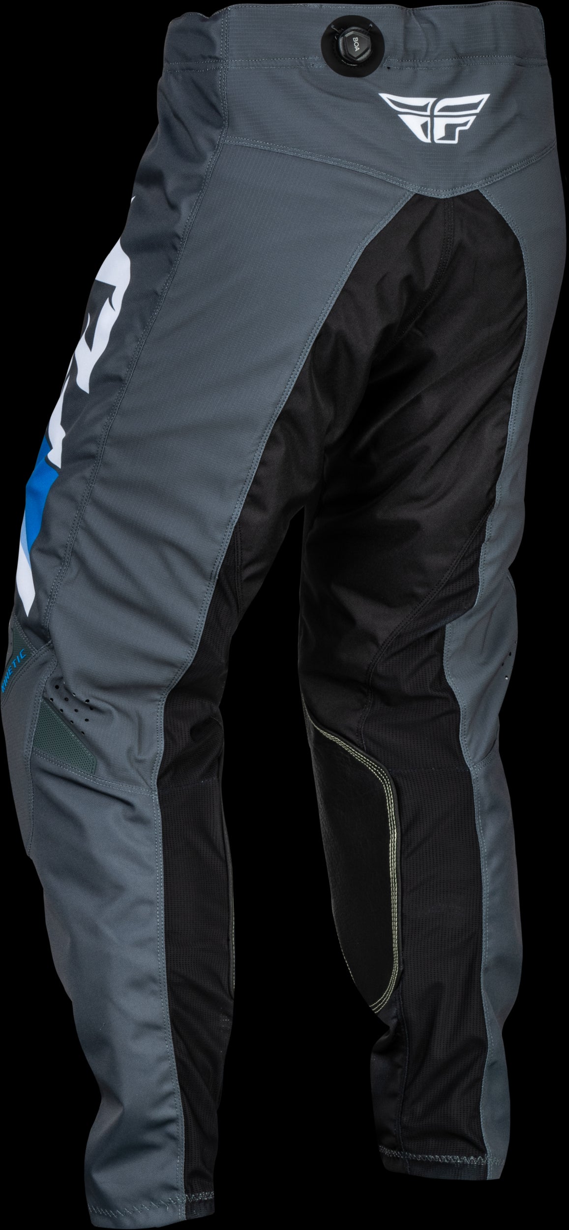 Fly Racing Kinetric Prix MX Pants (Blue/Charcoal/White)