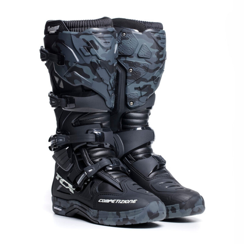 TCX Comp Evo 2 Michelin Boot Black/Camo Size - 46