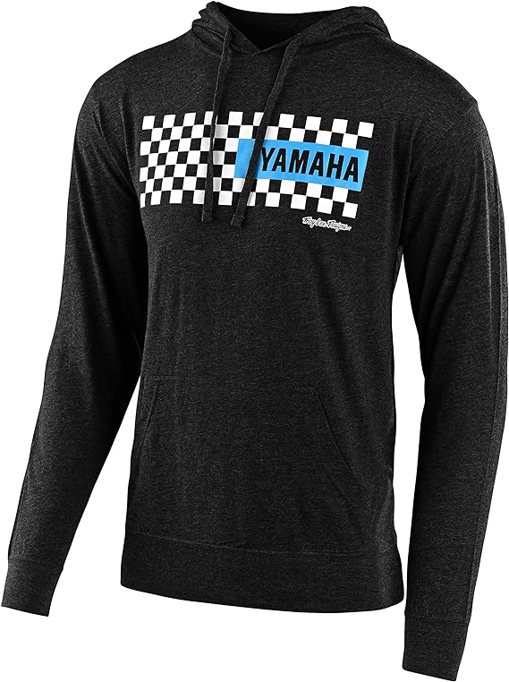 Troy Lee Designs Men's Pullover Fleece Hoodie (Yamaha Checkers)