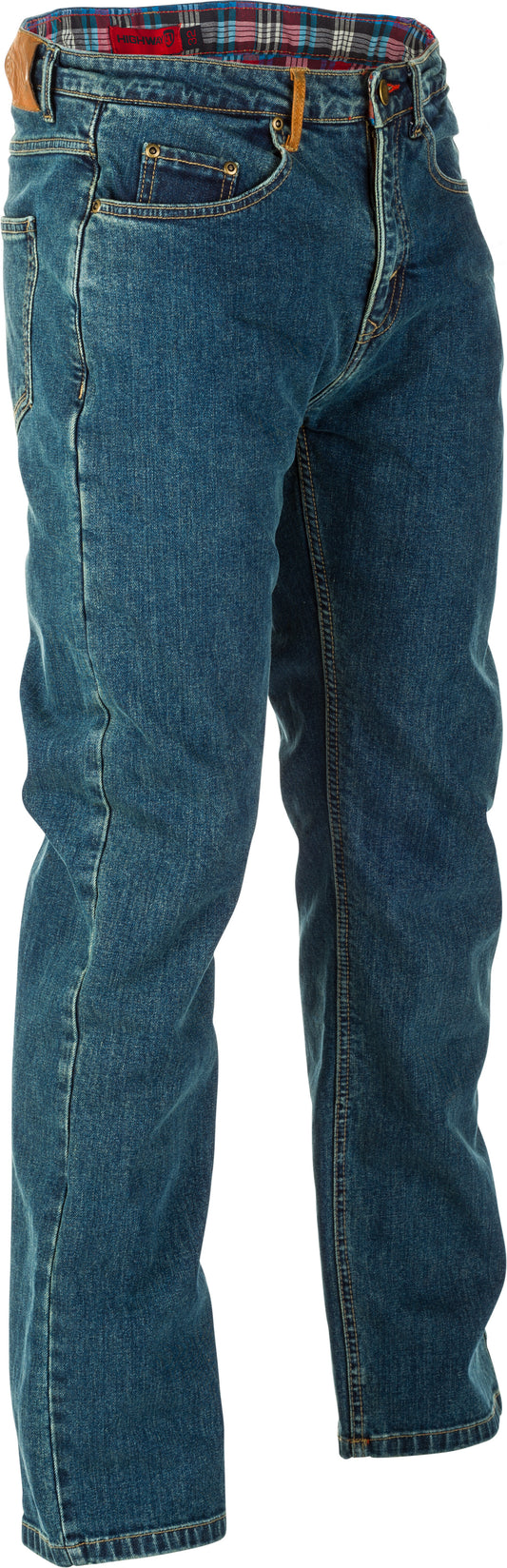 Highway 21 Blockhouse Motorcycle Jeans (Oxford Blue)