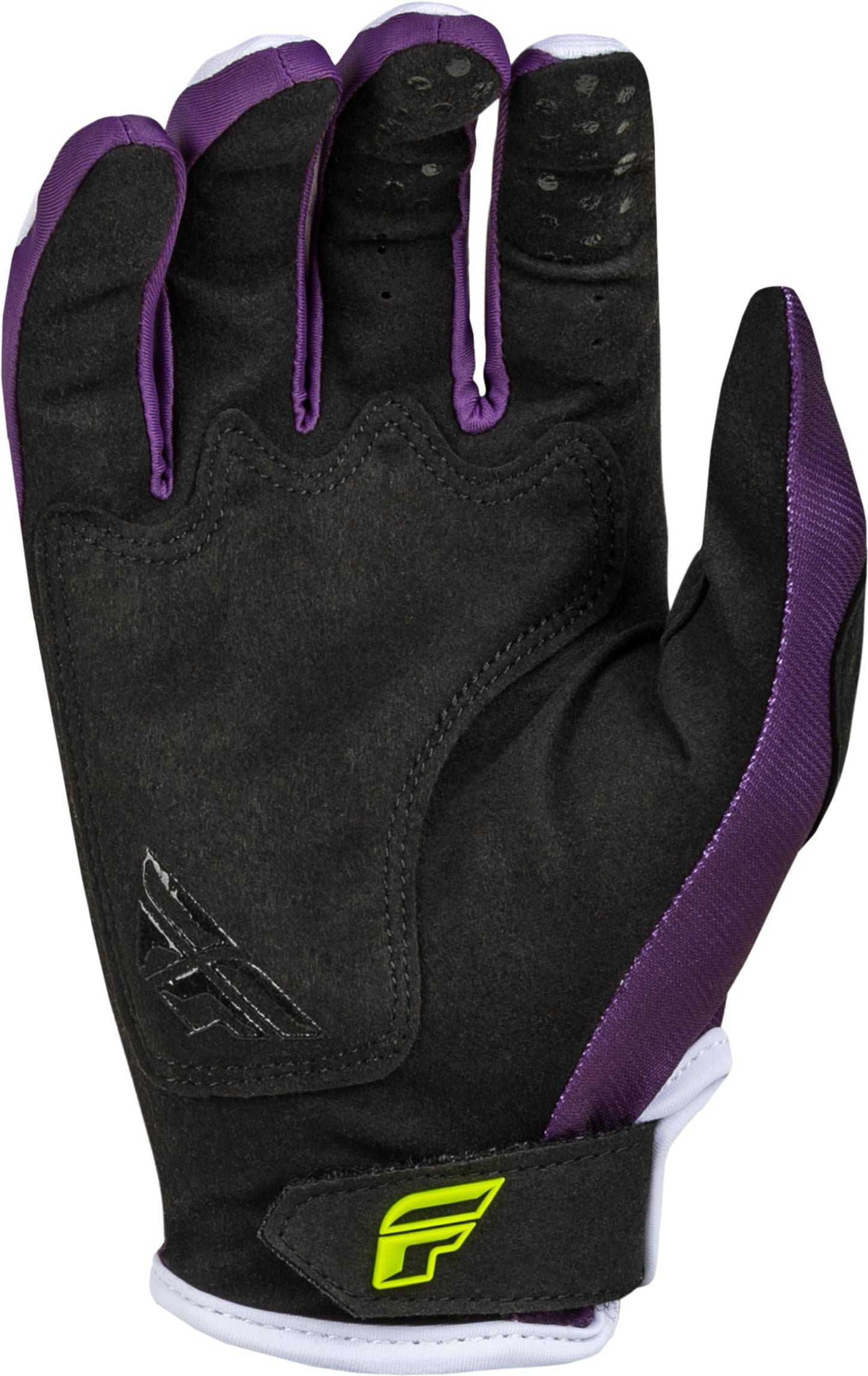 Fly Racing 2024 Adult Kinetic Reload Gloves (Deep Purple/White/Hi-Vis) - 3XL