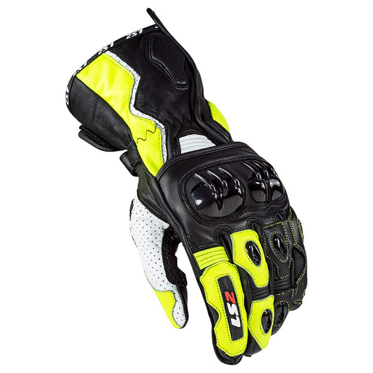 LS2 Swift Glove (Black/Hi-Vis Yellow) - XL