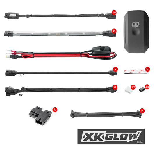 XKGlow XK-GLOW KS-MOTO-ADVANCE Motorcycle Advanced LED Accent Light Kit