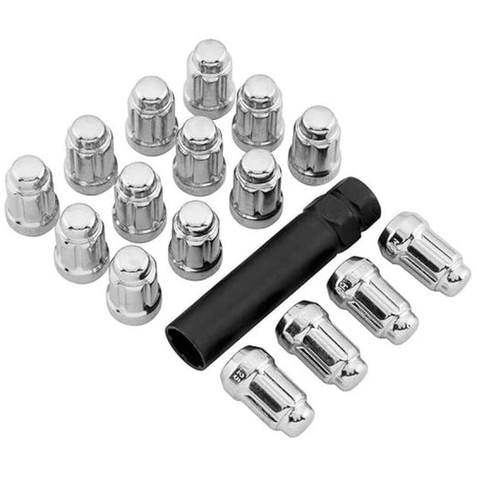 ITP Lug Nuts (Box) - 12x1.25 Splined Tapered - Chrome