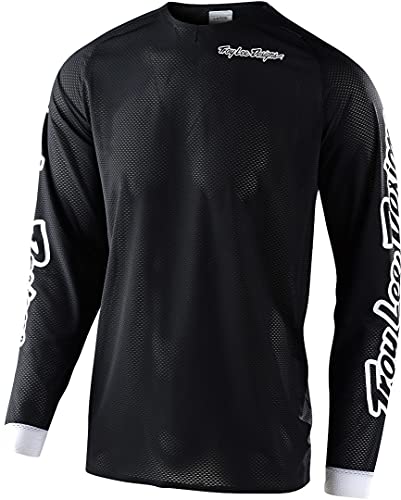 Troy Lee Designs SE Pro Air Solo Men's Off-Road Motorcycle Jersey - Black/Large