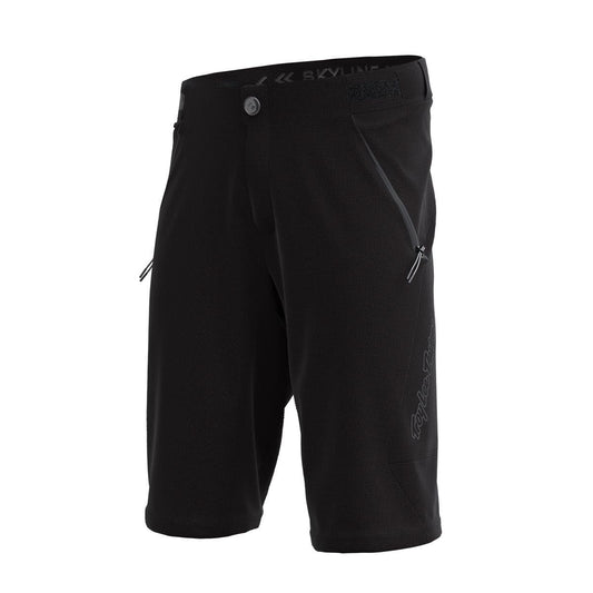 Troy Lee Designs Youth Skyline Mono Shorts Shell - No Liner (Black) Size Youth 26