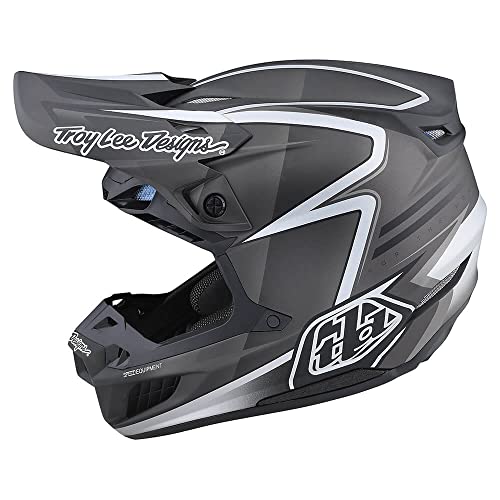 Troy Lee Designs SE5 Carbon Adult MX Helmet w/MIPS (Lines Black) - XS