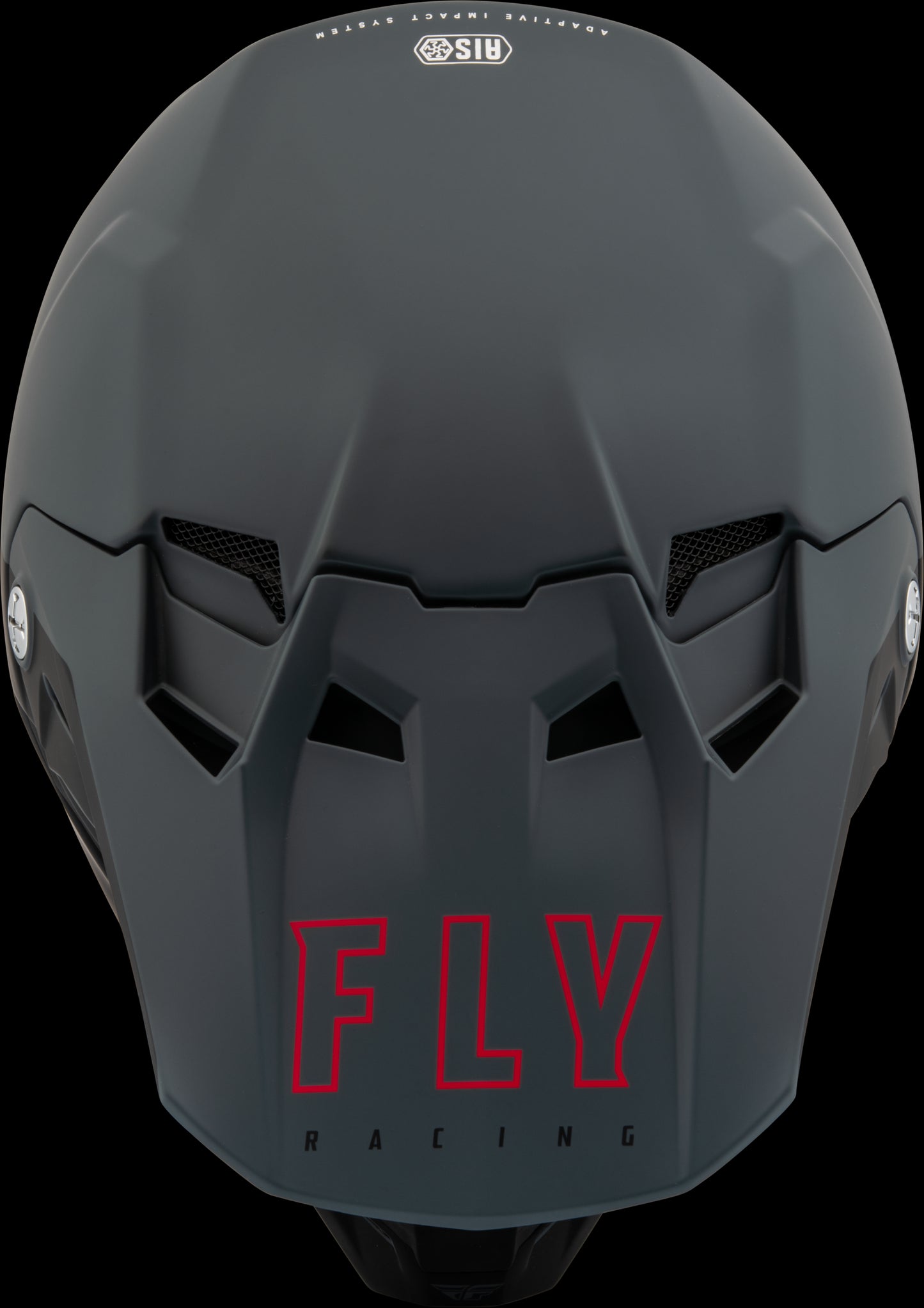 Fly Racing Formula CC Driver Helmet (Matte Grey / Black) - Youth Large