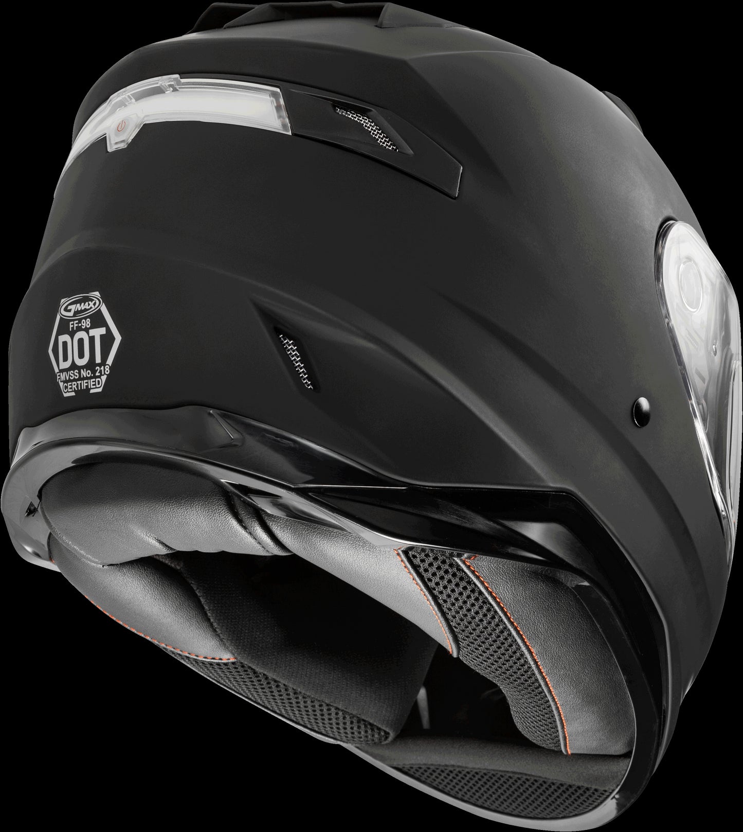 GMAX FF-98 Motorcycle Helmet (Matte Black) - XS