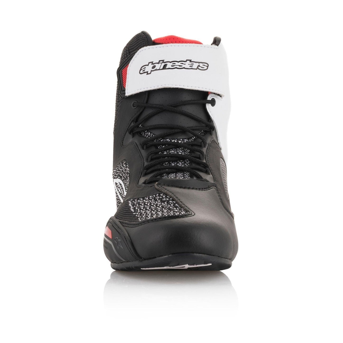 Alpinestars Faster-3 Rideknit® Shoes (Black / White / Red)