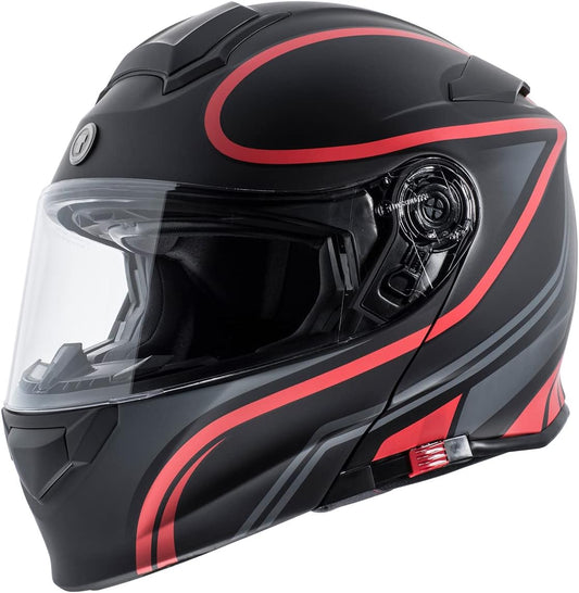 TORC T28 Motorcycle Helmet (Vapor Red)