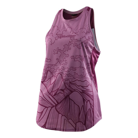 Troy Lee Designs Womens Luxe Tank (Micayla Gatto Rosewood)