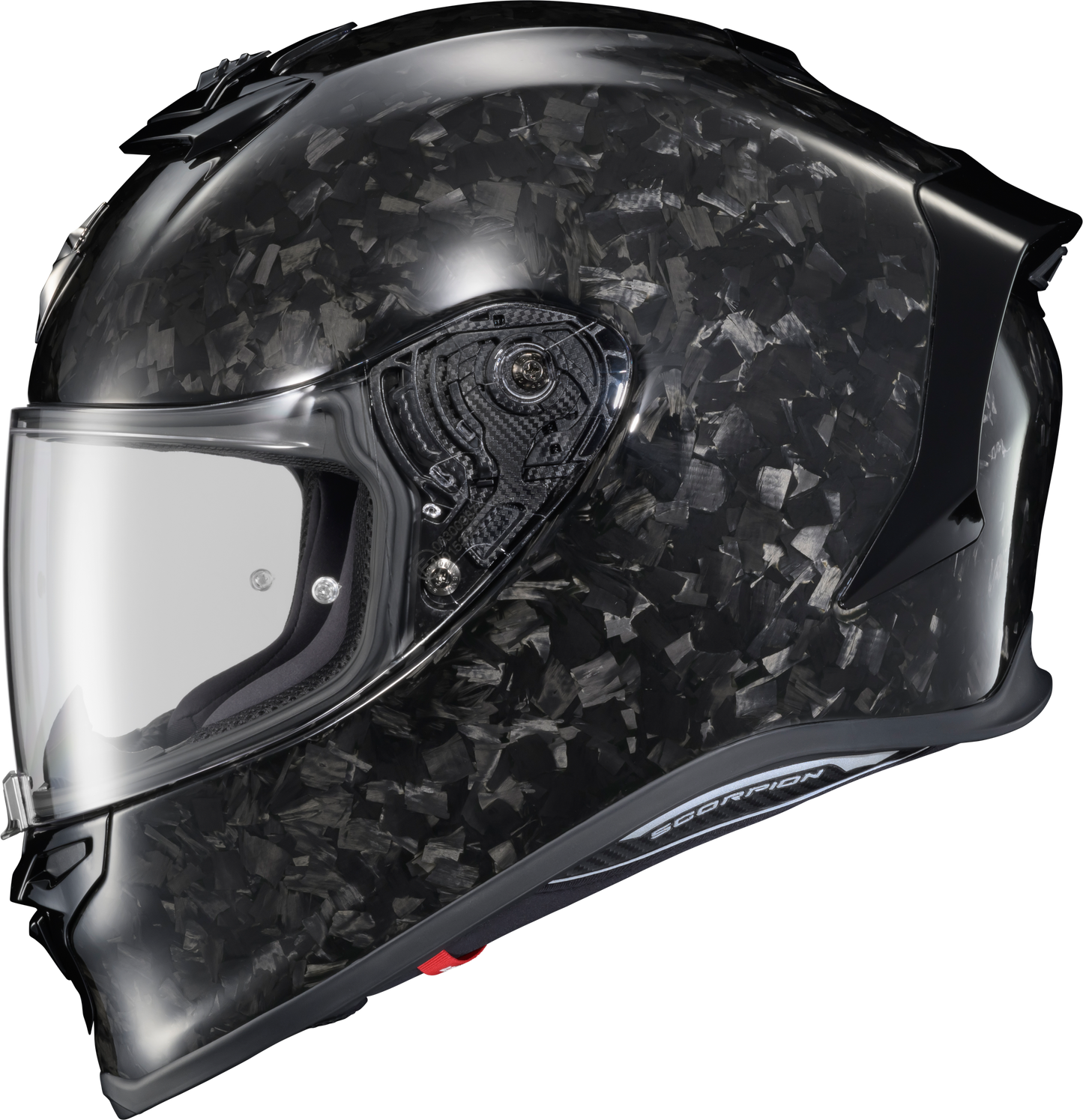 Scorpion EXO R1 Air Full Face Helmet Carbon Onyx Gloss Black XL - R1C-2006