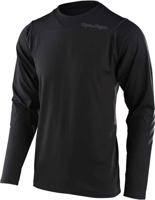 Troy Lee Designs Skyline CHILL Jersey Adult Mountain Bike Jersey. Trail, Enduro, All Mountain. Unisex (SM, Black)