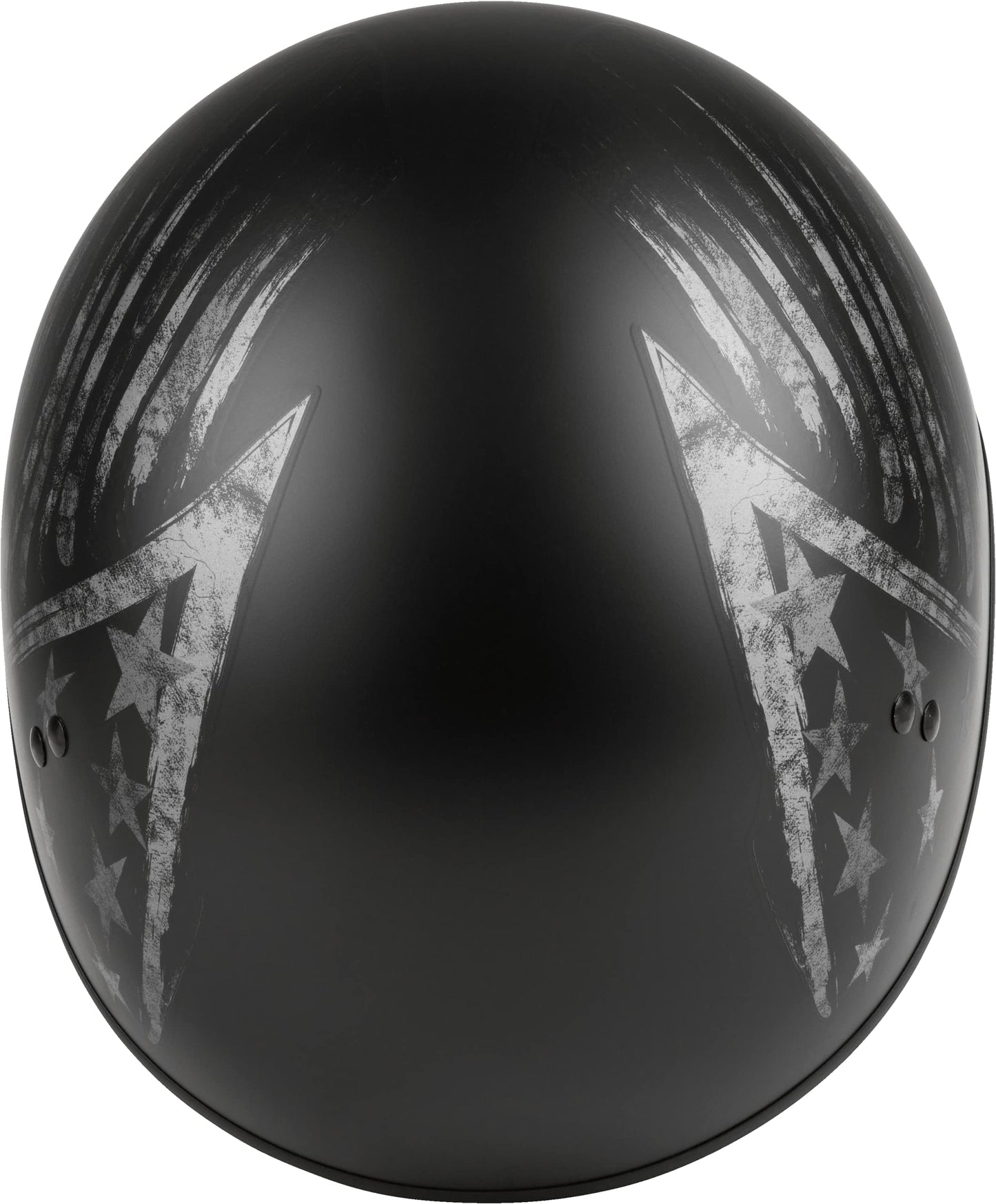 GMAX HH-65 Bravery Half Helmet (Matte Black/Gray) - XS