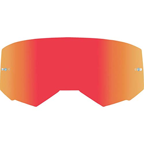 Fly Racing Youth Single Lens w/ Post (Red Mirror)