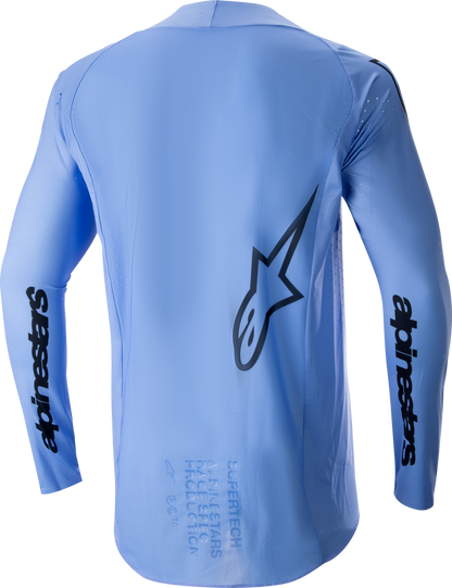 Alpinestars Men's Supertech Dade MX Jersey (Light Blue) - 2XL
