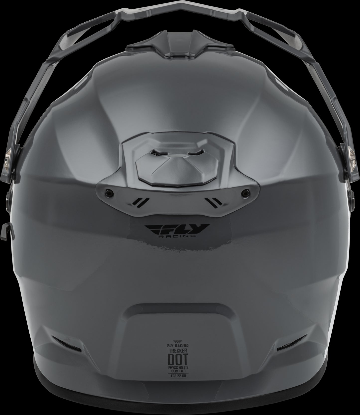 Fly Racing Trekker Solid Helmet (Grey)