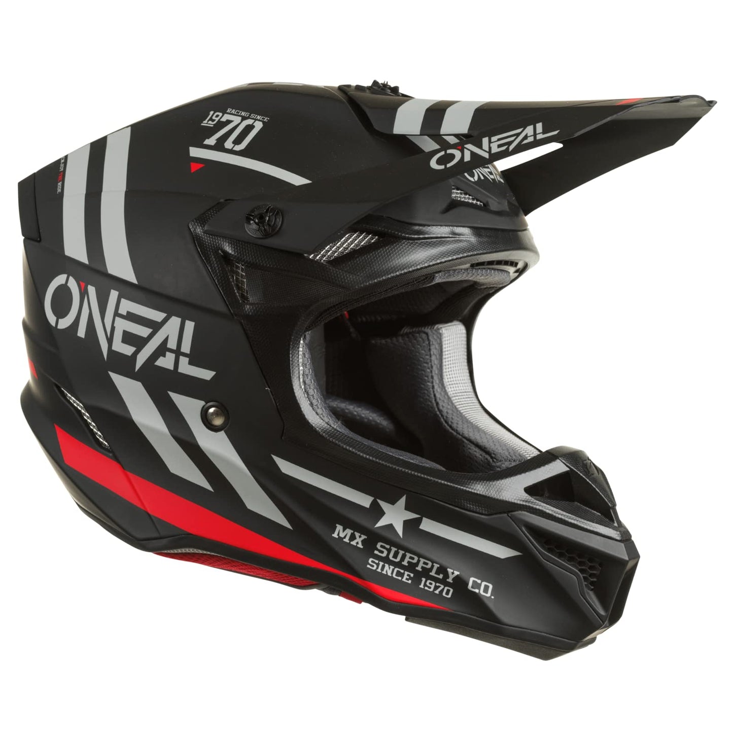 O'Neal 5 SRS Squadron Helmet (Gray/Black) - XS