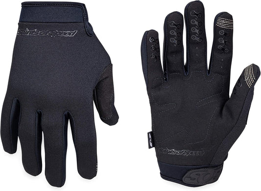 Saints of Speed Motorcycle Gloves (Blackout II) - XL