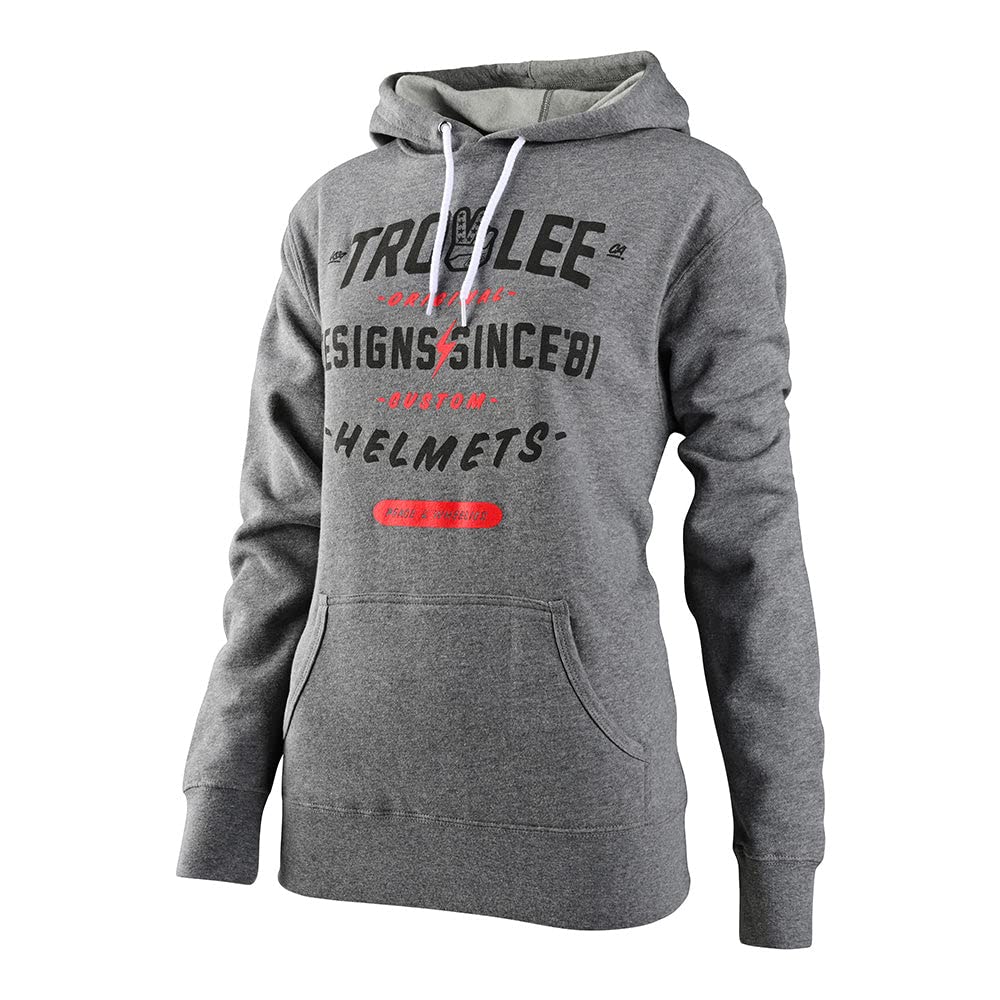 Troy Lee Designs Motocross/Bike Racing Pullover Hoodie for Women, Roll Out Deep Heather, X-Large