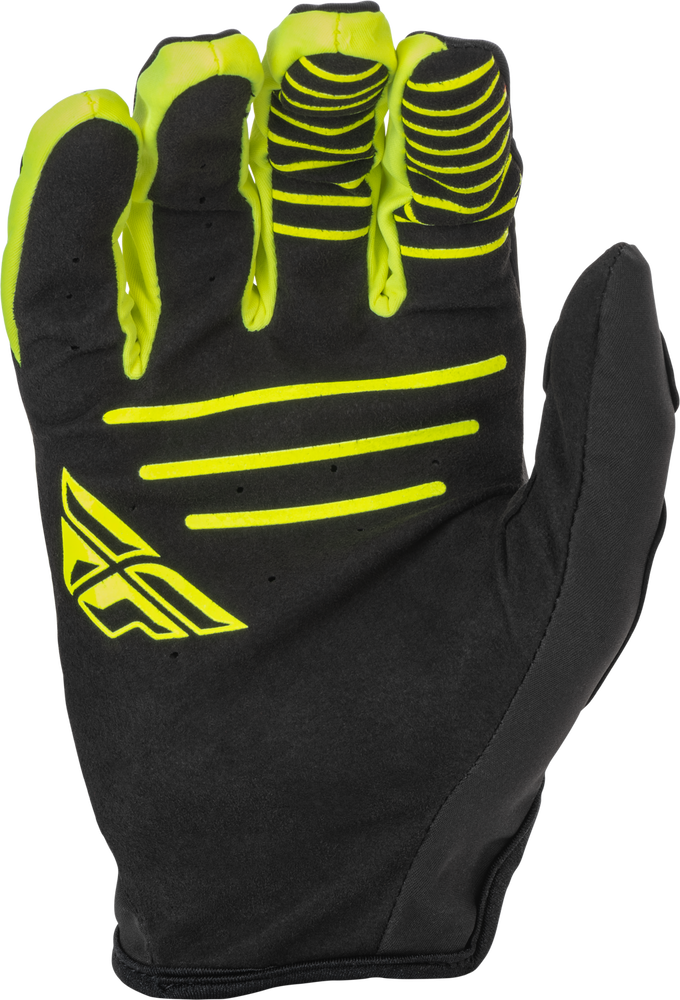 Fly Racing Windproof Lite Gloves (Black/Hi-Vis) - XS