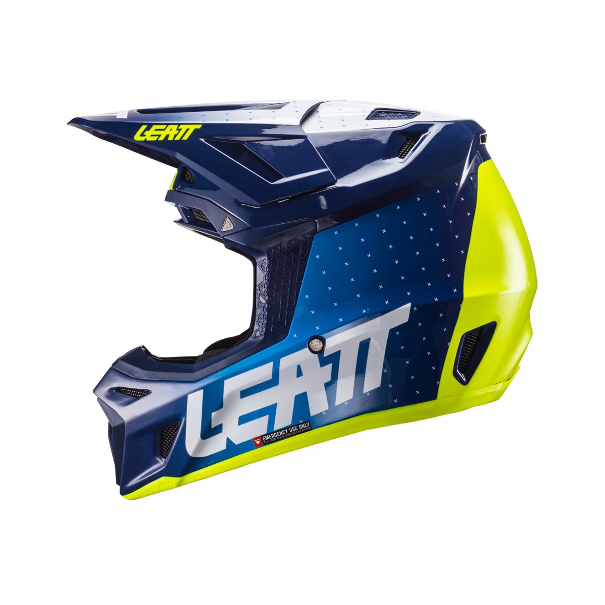 Leatt Helmet Kit Moto 8.5 V24 Blue - Small 55-56cm