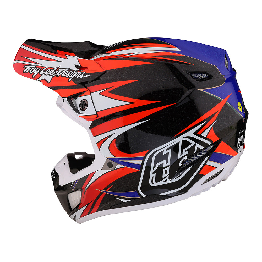 Troy Lee Designs SE5 Composite Motocross Helmet W/MIPS (Inferno Red)