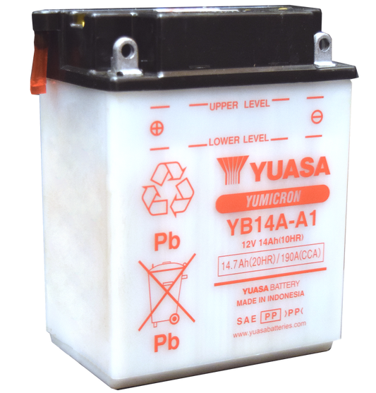 Yuasa YB14A-A1 Yumicron CX 12 Volt Battery