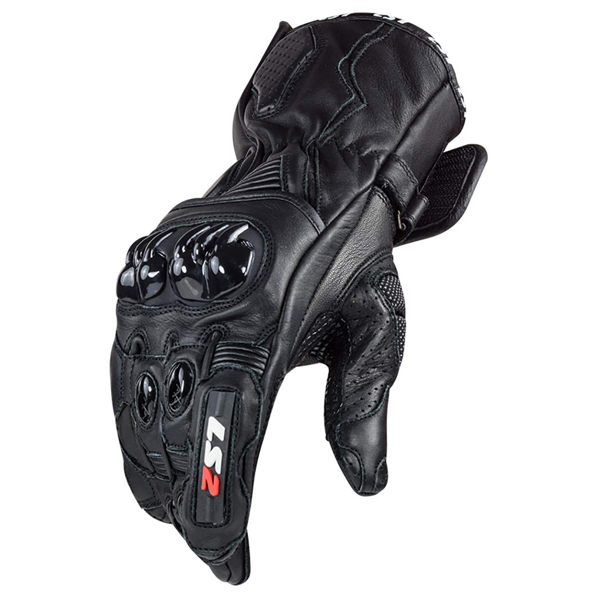 LS2 Helmets Swift Glove (Black - 3X-Large)