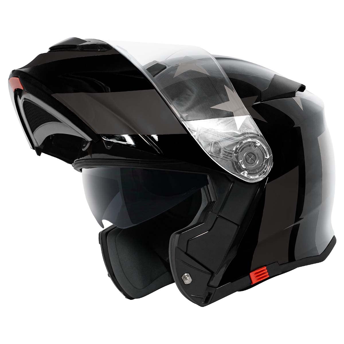 TORC T28B Bluetooth Motorcycle Helmet (Dark Star) - XS