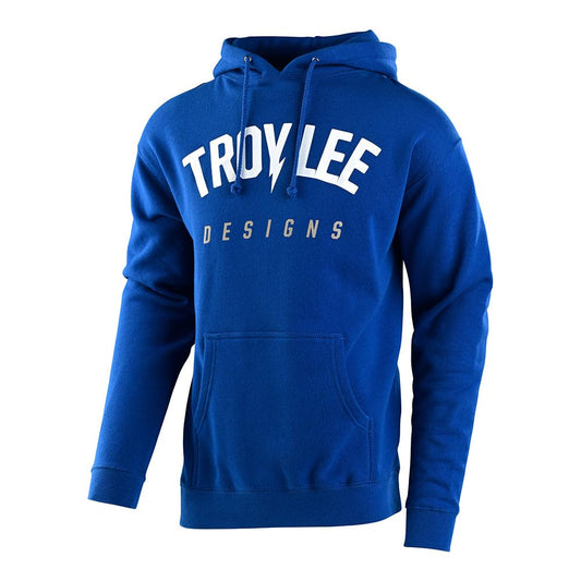 Troy Lee Designs Men's Motocross/Bike Racing Pullover Hoodie (Bolt Royal)