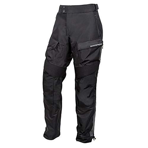 ScorpionEXO Seattle Waterproof Motorcycle Over-Pants (Black) - Small