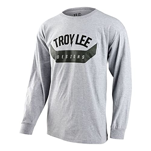 Troy Lee Designs Arc Long Sleeve Shirt (SMALL) (HEATHER GREY)