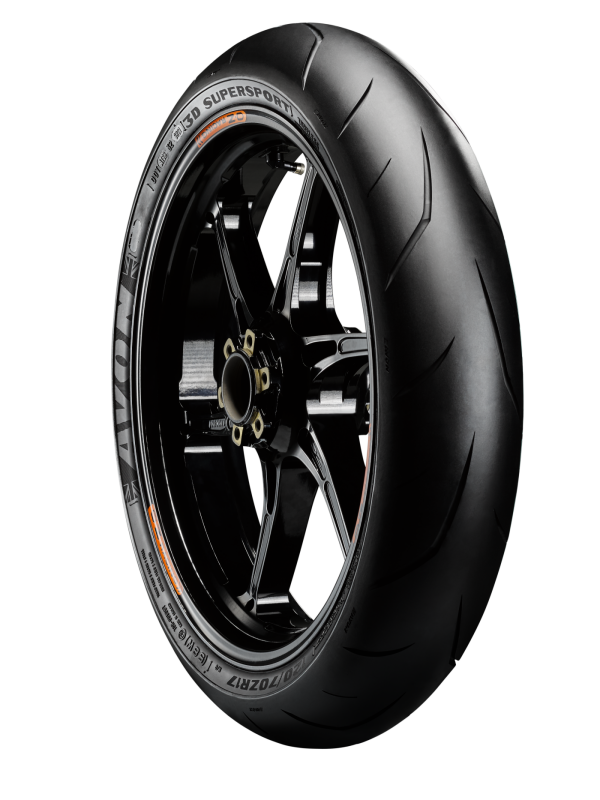 Avon Tyre 3D Supersport Front Tire - 120/70ZR17 58W TL 1DK