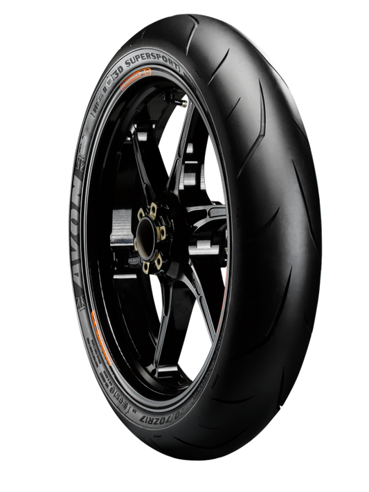 Avon Tyre 3D Supersport Front Tire - 120/70ZR17 58W TL 1DK