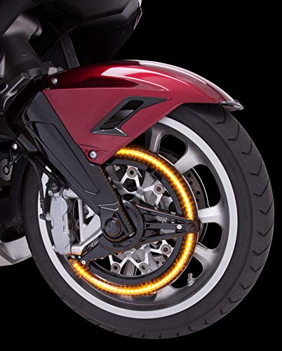 Goldstrike LED Rotor Covers for Gold Wing (Black)