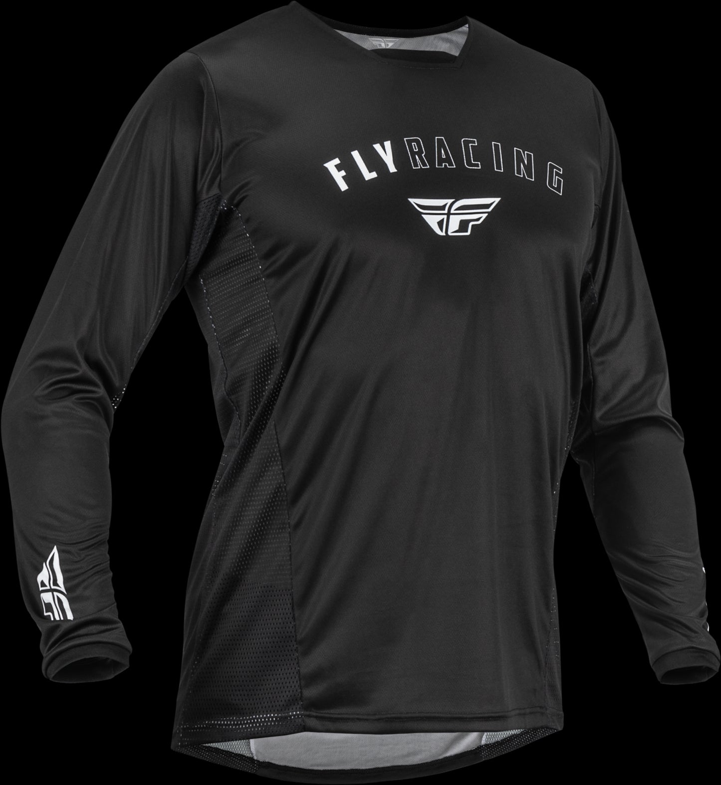 Fly Racing 2023 Adult Patrol Jersey (Black / White)