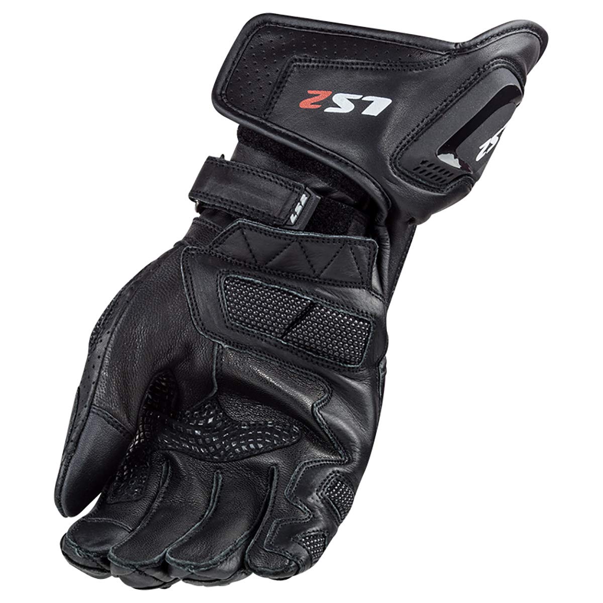 LS2 Helmets Swift Glove (Black - 3X-Large)