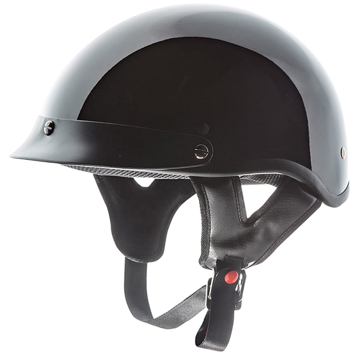 TORC T53 Black Hills Motorcycle Helmet (Gloss Black) - XXL