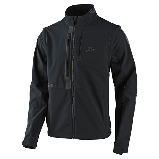 Troy Lee Designs Men's Scout Softshell Off-Road Jacket (Black)