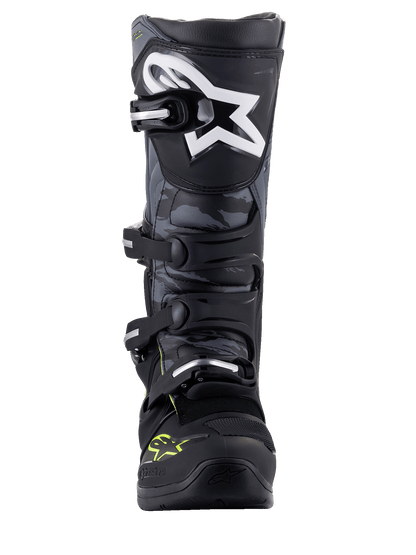 Alpinestars Adult Tech 5 Boots (Black / Gray / Yellow Fluo)
