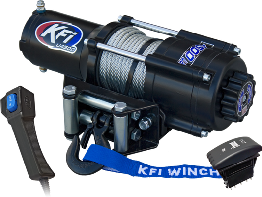 KFI Winch 4500 UTV w/Dash Switch