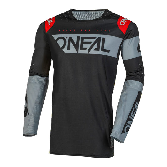 O'Neal Prodigy MX Jersey (Black/Light Grey) - Large