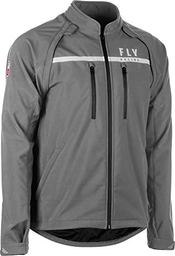 Fly Racing Patrol Motorcycle Jacket (Grey) - 3XL