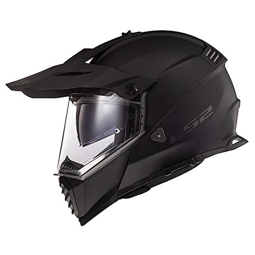 LS2 Helmets Blaze Adventure Helmet (Matte Black - X-Small)